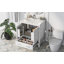 Meuble-lavabo blanc 30 po avec lavabo simple et armoire encastrée Combo-1787345151