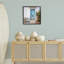 «Blue Town Doorway», art de la giclée encadrée par RileyB-102992267-102992268
