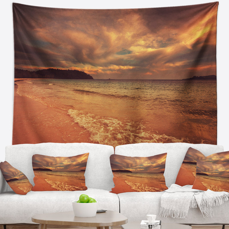 Polyester Tapestry, 50" H x 60" W