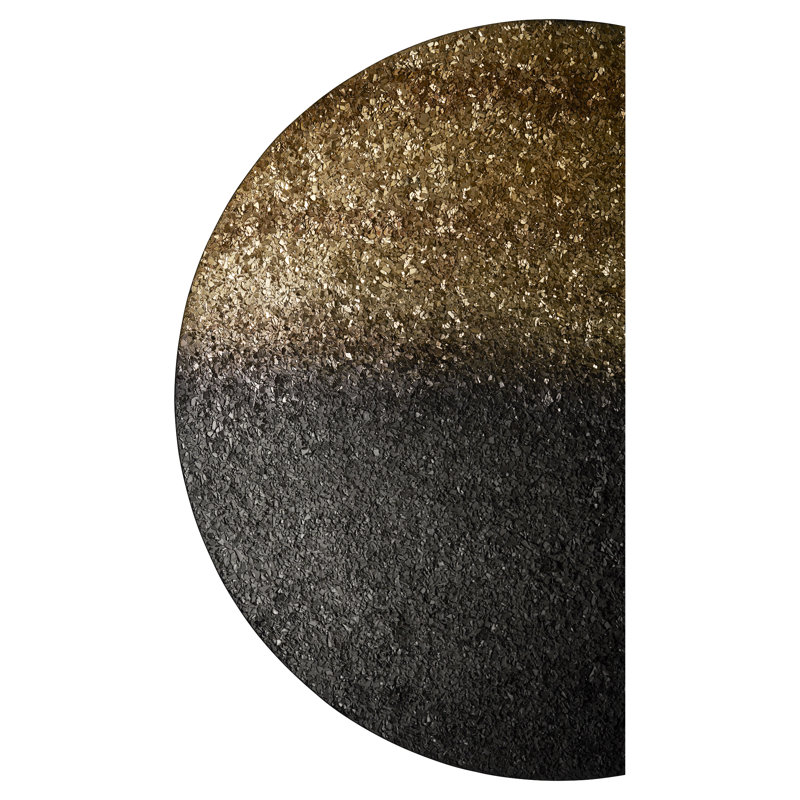 On Guard Modern Abstract Wall Decor on Metal, 19.5" H x 19.5" W x 3.75" D