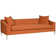 Ease 92.5" Flared Arm Sofa with Reversible Cushions