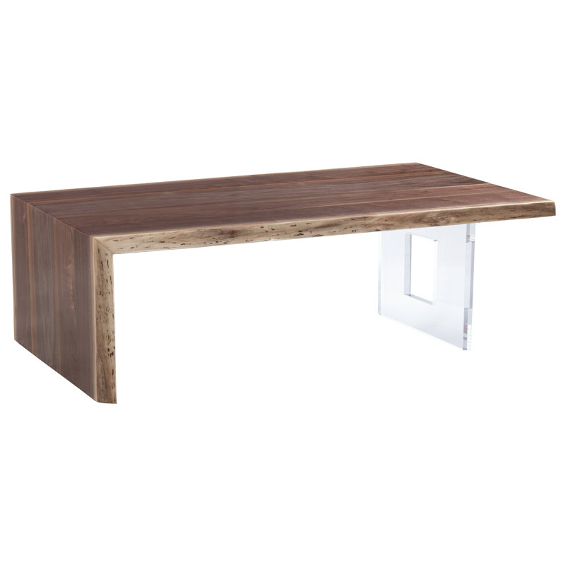 Live Edge Solid Wood Coffee Table