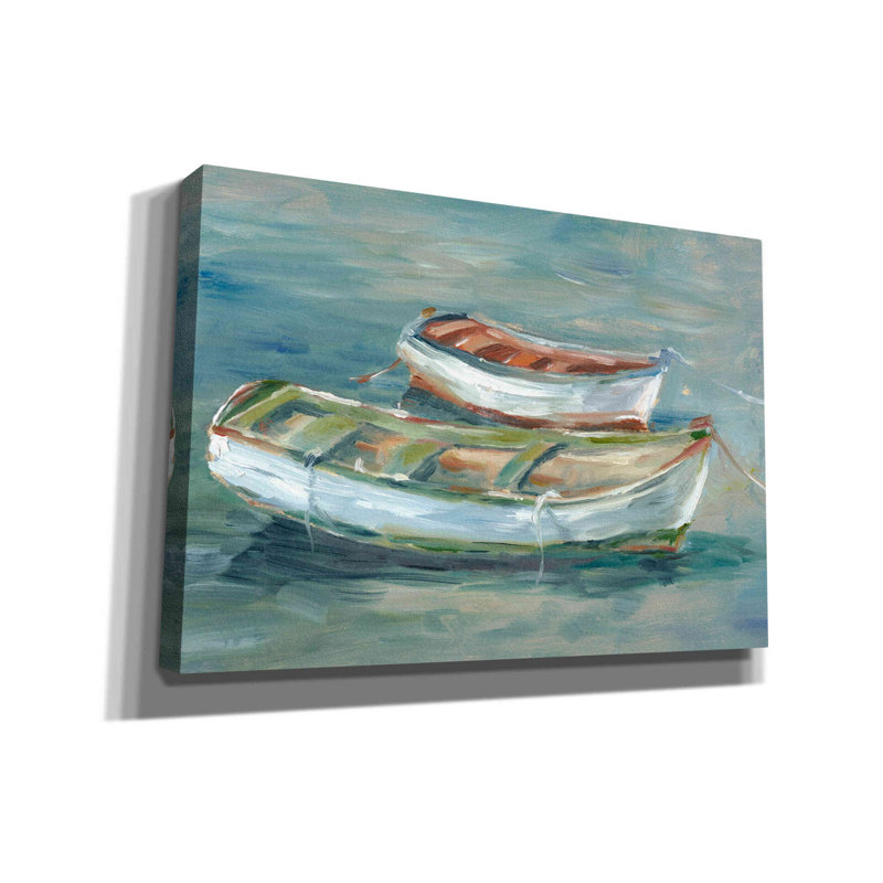 "Longshore Tides" par The Shore II "par Ethan Harper, art mural sur toile, H 18 po x l 26 po x P 0,75 po