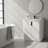 Flavil 36'' Single Bathroom Vanity with Ceramic Top-541517226-541517220