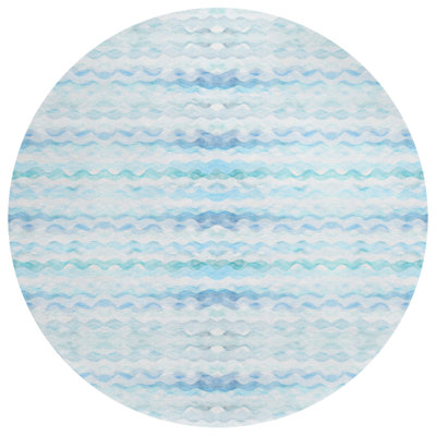 Upminster Washable Abstract Indoor / Outdoor Rug