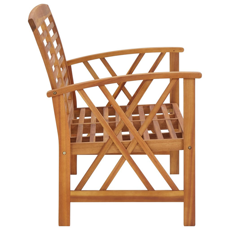 Banc de jardin en bois Gjystina