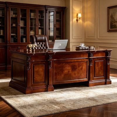 American-style Luxurious And Practical Large Desk
