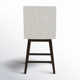 Zahara Swivel Upholstered 26'' Counter Stool