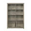 Bibliothèque l 47 "avec portes d'armoire