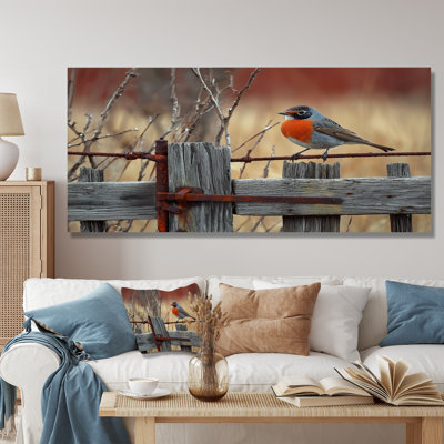 Robin des bois à la ferme - Art mural en métal pour salon