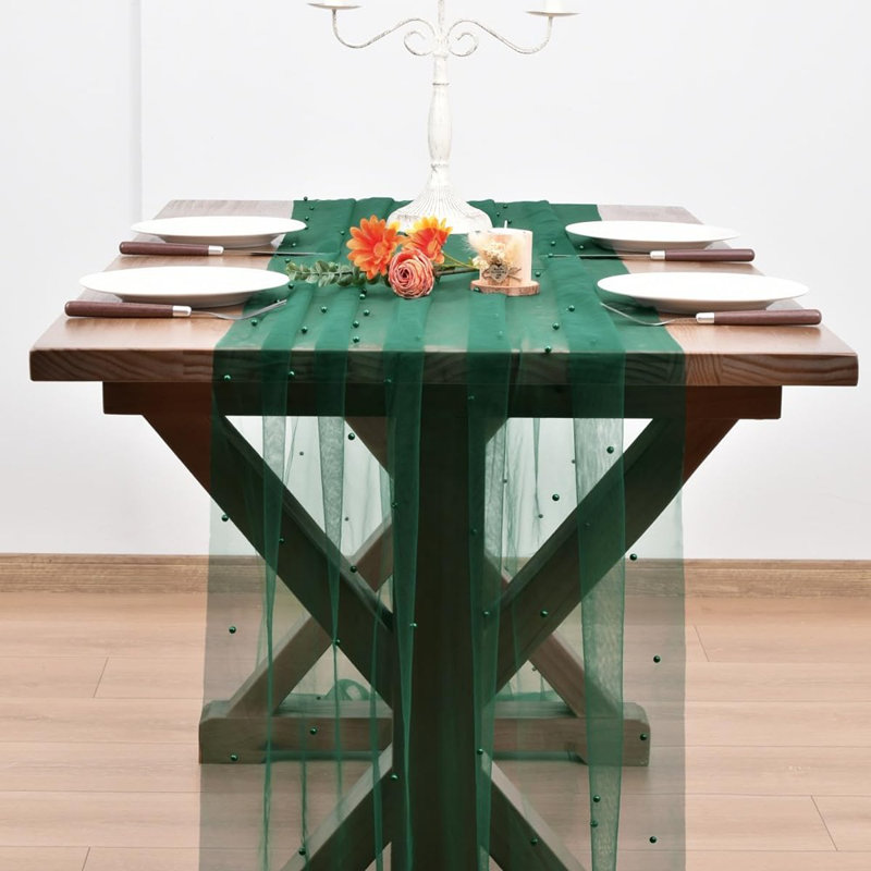 Chemin de table Pearl Tulle Lace