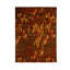 Wool Abstract Area Rug in Red
