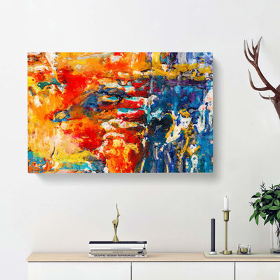 Abstract Art Painting Vol.481 - Wrapped Canvas