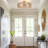 Rattan Semi Flush Mount