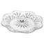 Dublin Crystal Scalloped Dessert Plate