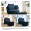 Chaise longue rembourrée avec coussin Niama-1963740544