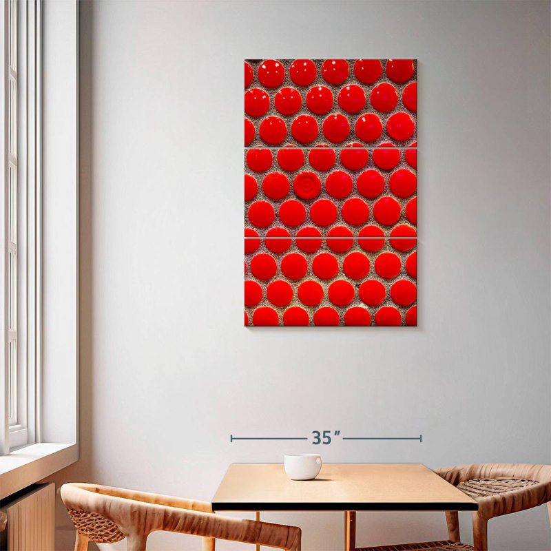 Avery Red Circle Tiles