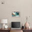 «Veiled Inlet Shadowbox», art mural abstrait par Art Remedy-115128085-115128084