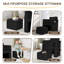 Fauteuil d'appoint Barrel avec repose-pieds de rangement-1253962012