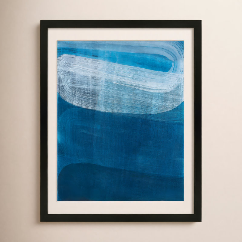 «Doyers Tidal Blues», impression sur toile par Stephanie Dennis, Noir, H 25 po x l 20 po x P 1,25 po