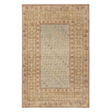 Distressed Homage Wool Floral Area Rug
