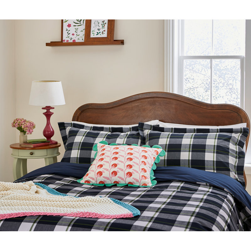 Daylesford Check Cushion 45x45cm Multi