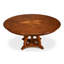 Austin Round Solid Wood Dining Table-175645375