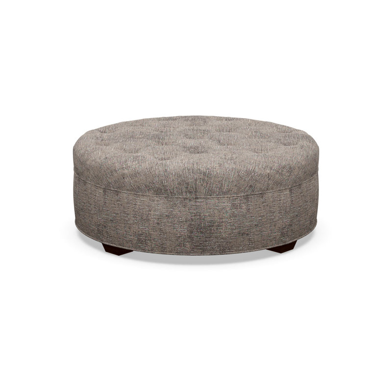Round Ottoman, 5246-99, Walnut
