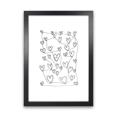 Continuous Hearts by Carissa Tanton - Print