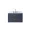 Meuble-lavabo simple 30 po X P 22 po D, dessus en marbre de Carrare et ensemble de robinet-1341912490-1341912493