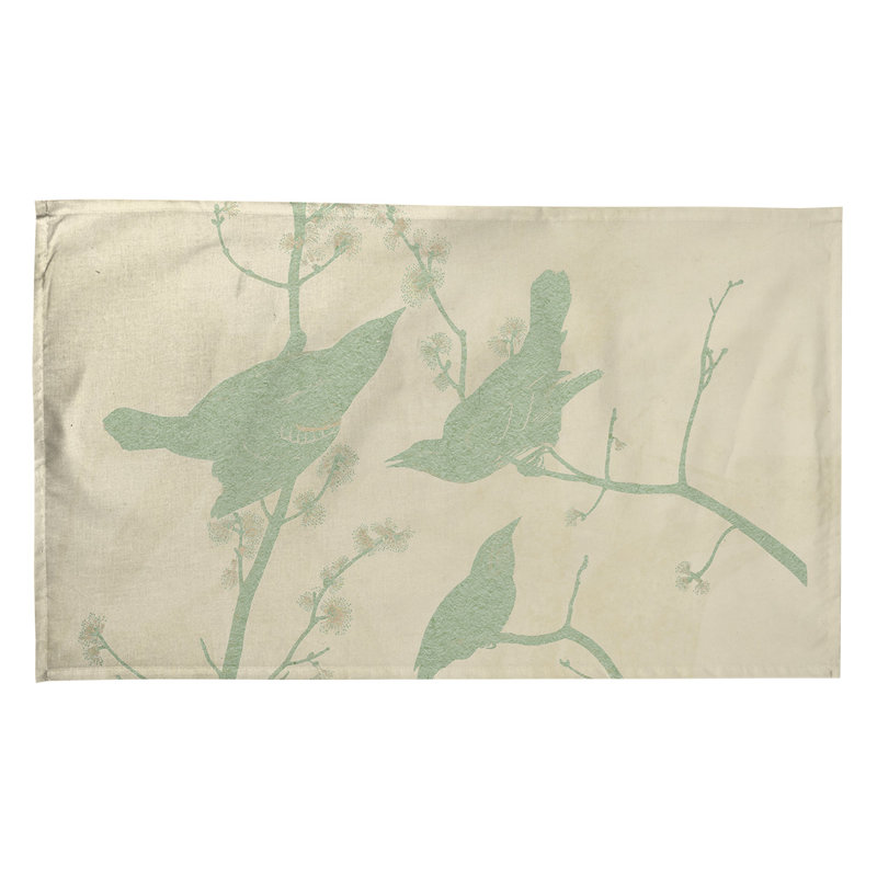 Tea Towel Kitchen Towel, Poly Twill, Green