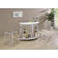 Tabouret de comptoir Staten Chrome (ensemble de 2)