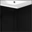 Meuble-lavabo moderne de 24 pouces avec lavabo intégré en céramique, portes à fermeture en douceur et solutions de rangement polyvalentes-1561775046