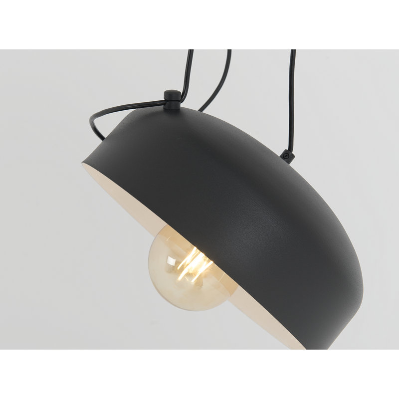 Allan 1 - Light Single Pendant, Black