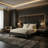 Arch Upholstered Standard Bed-109013441