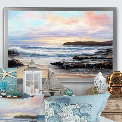 " Waves At Ocean Sea Shore IV "