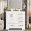 Meuble-lavabo traditionnel 36 "avec lavabo en céramique-1052050703