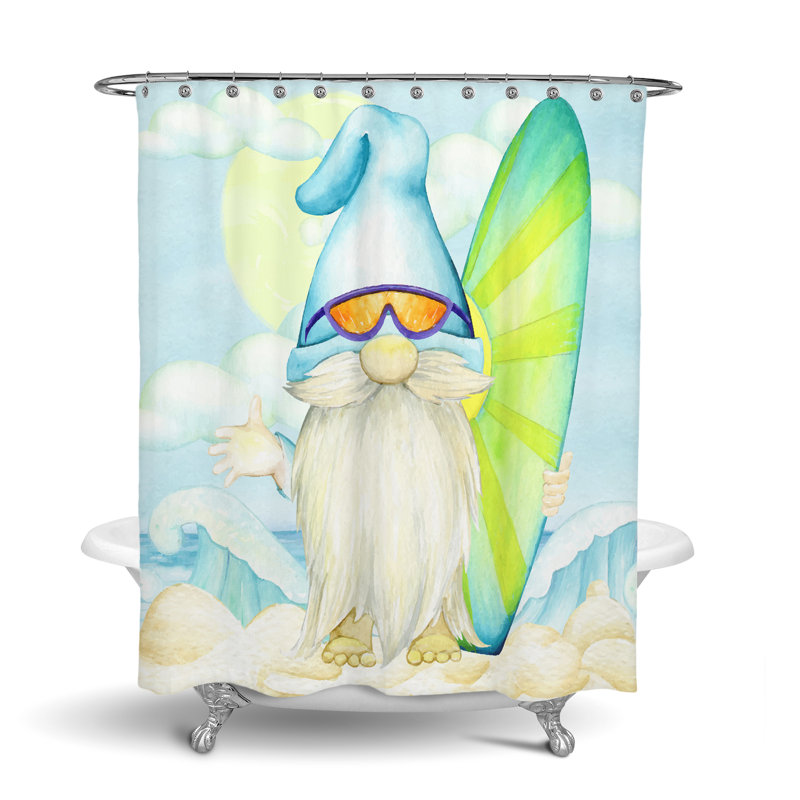 Benjee Shower Curtain, 72'' H x 70'' W