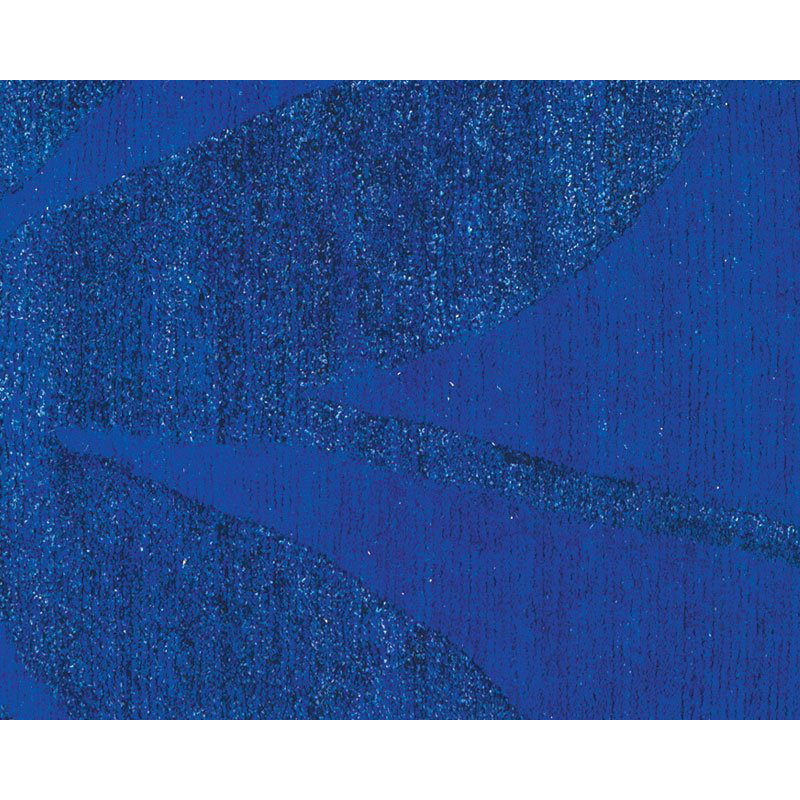 Paradise Floral Area Rug in Blue, Rectangle 8' x 10'