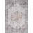 Allauddin Oriental Machine Woven Cotton/Polyester Area Rug in Gray-1740076033