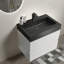 Meuble-lavabo mural flottant avec évier biseauté pré-assemblé-408157059-408157060
