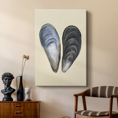Bivalve Shells I -Custom Wrapped Gallery Cavas