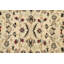 Tapis de couloir beige / ivoire / rouge noué à la main de conception unique 2 pi 6 po x 20 pi 2 po