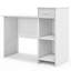 Bureau d'ordinateur avec tablette réglable et trou pour câble