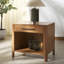 Abbiava 1 Drawer Wood Nightstand-573602993