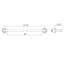 Georgian Era 32" Wall Mounted Towel Bar-54635149