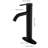 Single Handle Bathroom Faucet - Deck Mount Matte Black For Sink Hole Mounted-121645617
