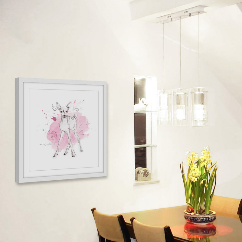 Marie-Eve Pharand - Single Picture Frame Painting, 41cm H x 41cm W