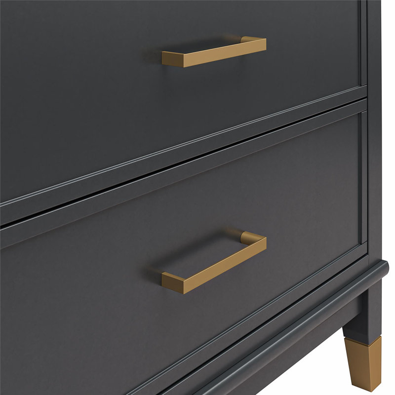 Tolland Secretary Desk, Black