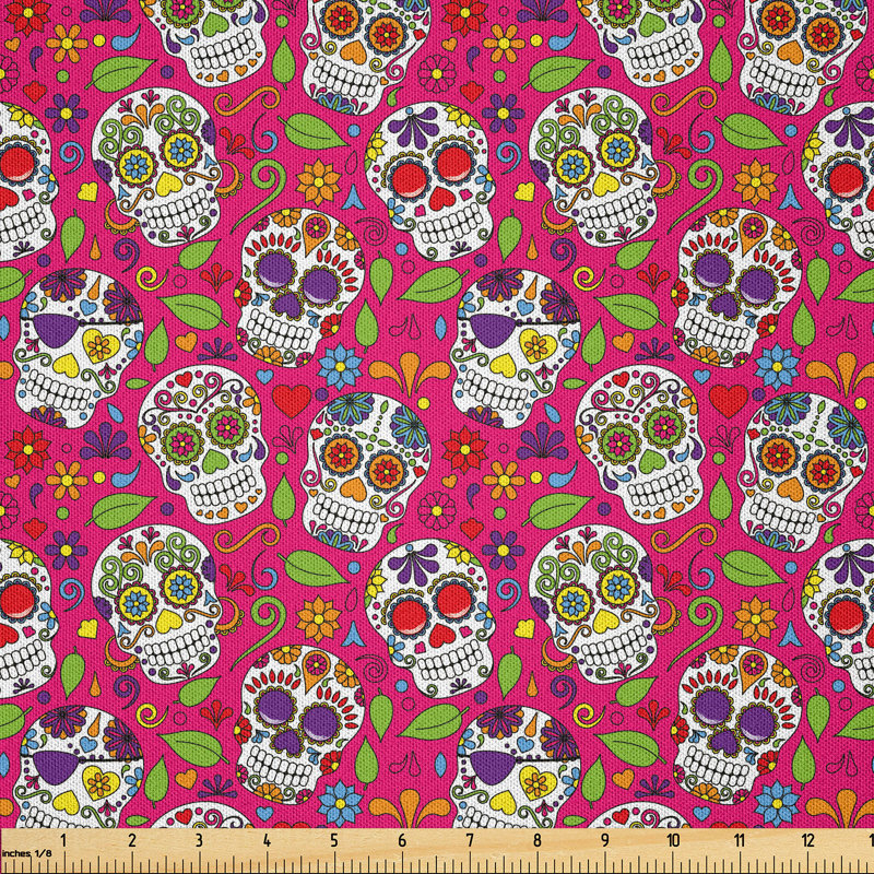 Fabric sold by the meter, multicolored, 10m (230 x 1000cm)